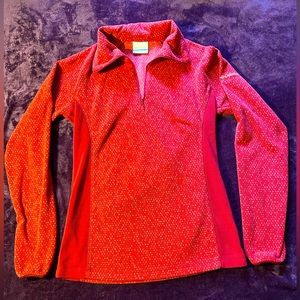 Columbia women’s 1/4 zip fleece size xs